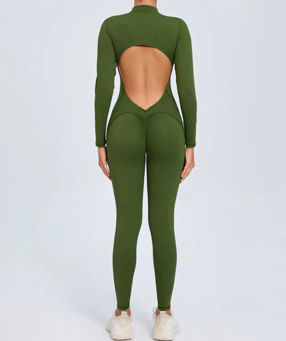 One-Piece Yoga Complete Sports Set Women Suits Gym Set Women's Training Siamese Fitness Suit Women Sportswear