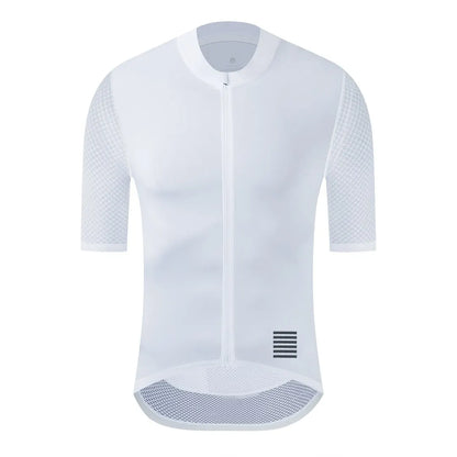 Men Cycling Jersey Short Sleeve Reflective Shirt Downhill Jersey Pro Team Mountain Bicycle