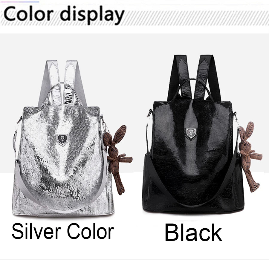 Anti Theft Women Backpacks Large Capacity Soft Leather Casual Shoulder Bag Bagpack