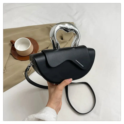 Solid Soft Shoulder Bag High Quality Bags for Women Hasp Interior Compartment Pu Women's Handbag