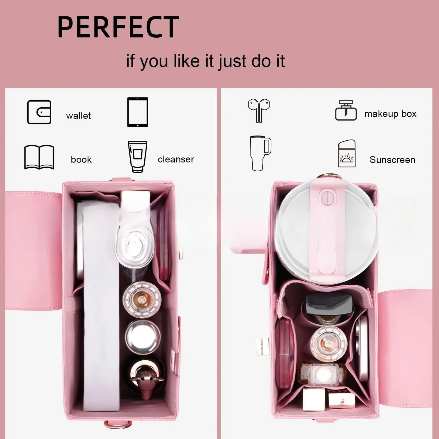 Outdoor portable crossbody water cup protection multifunctional universal water bottle storage bag single shoulder solid color