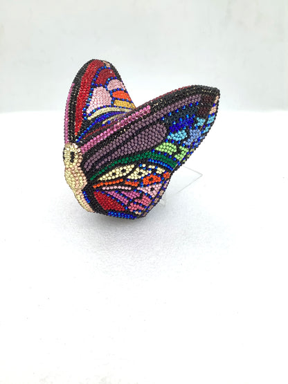 Women Butterfly Gems Evening Minaudiere Clutch Bags Women Crystals Purses and Handbags Bridal Wedding Purse Luxury Clutch Bag