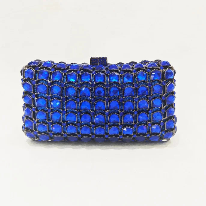 XIYUAN Big Stones Evening Purse Bags Rhinestone Wedding Gems Clutch Bag Bridal Clutches Women Diamonds