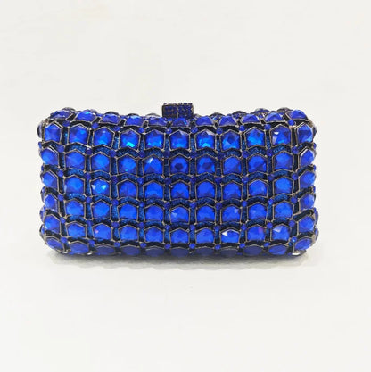 XIYUAN Big Stones Evening Purse Bags Rhinestone Wedding Gems Clutch Bag Bridal Clutches Women Diamonds
