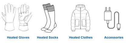 Savior Heat 100% Waterproof Motorcycle Gloves  Riding Heating Gloves With Bettery Warmer Hand Joints Leather