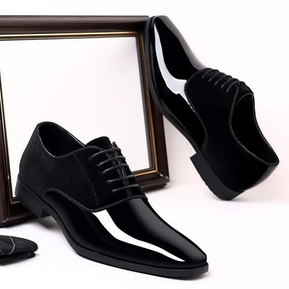 Men's Oxford Shoes Lace up Formal High Gloss Low Top Square Toe Suit Tuxedo Dress black / 6.5 / United States black / 6 / United States black / 8 / United States black / 6.5 / United States-black / 6 / United States-black / 8 / United States-black / 7 / United States-black / 9.5 / United States-black / 8.5 / United States-black / 11 / United States-black / 10 / United States-black / 13 / United States-black / 12 / United States-black / 14 / United States-