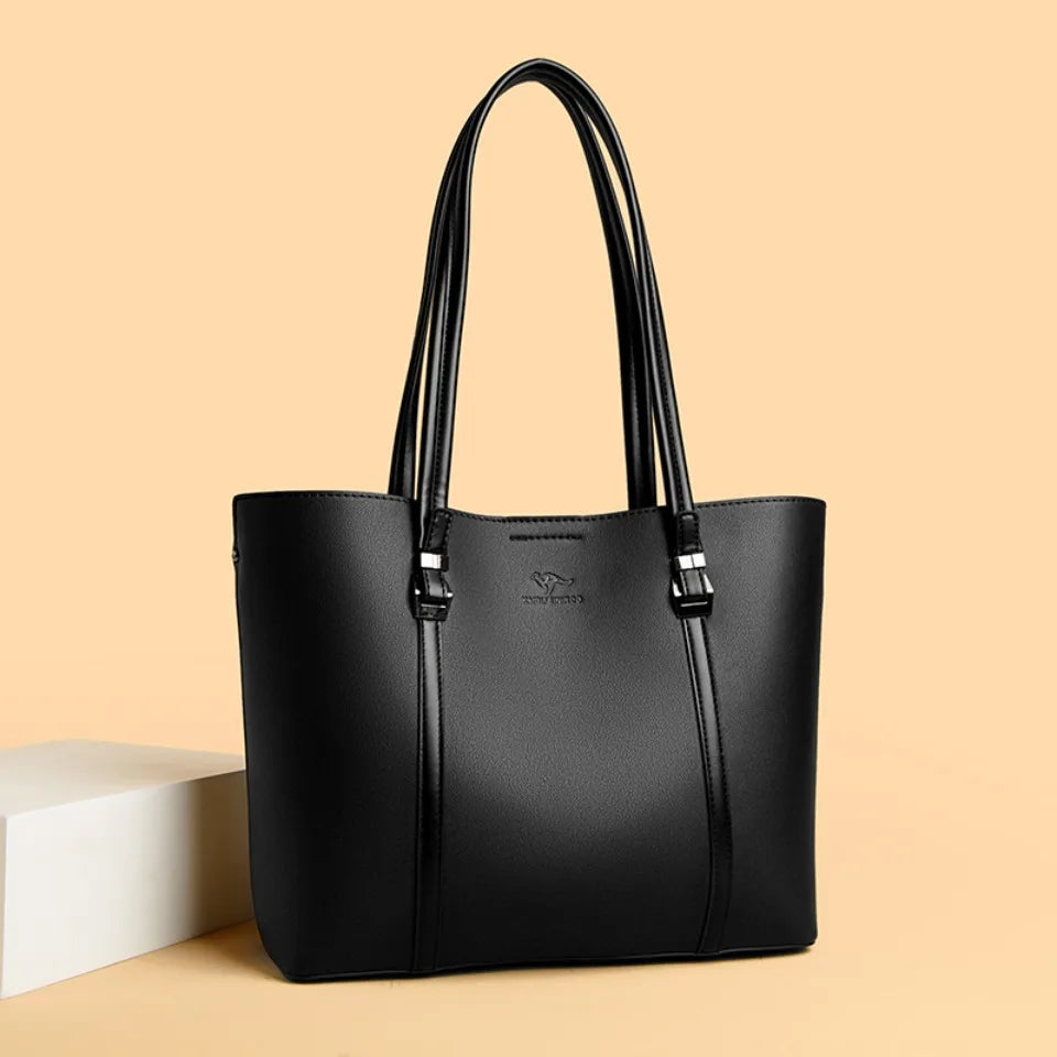 Luxury Shoulder Bags High-End Pu Leather Handbags Caual Tote