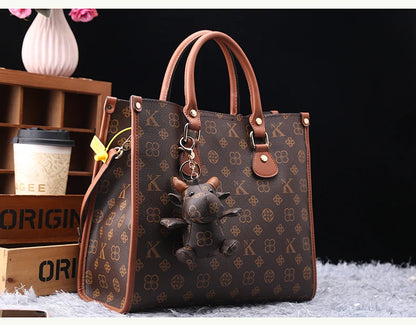 Light luxury brand women's bag fashionable and versatile single shoulder crossbody high-end handbag with large capacity
