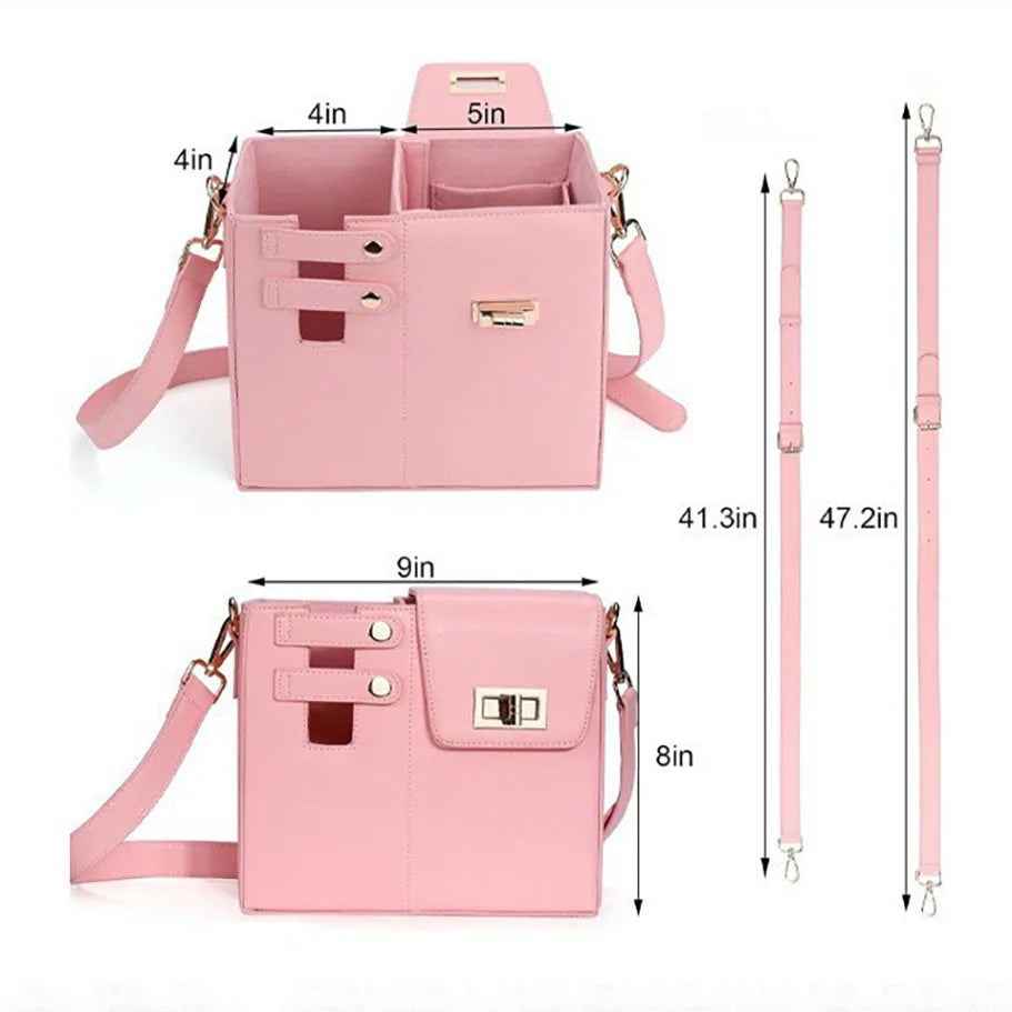 Outdoor portable crossbody water cup protection multifunctional universal water bottle storage bag single shoulder solid color