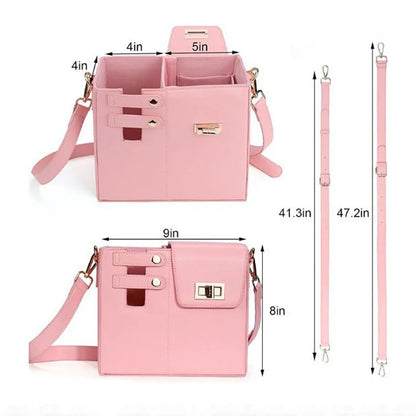 Outdoor portable crossbody water cup protection multifunctional universal water bottle storage bag single shoulder solid color