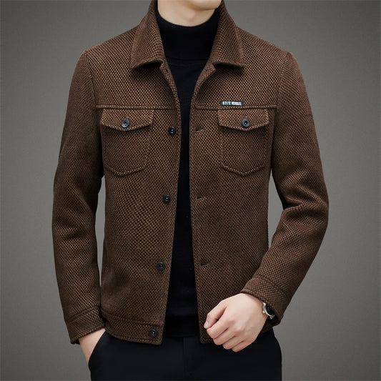 Casual Coat High Quality Lapel Trend Wear Top All