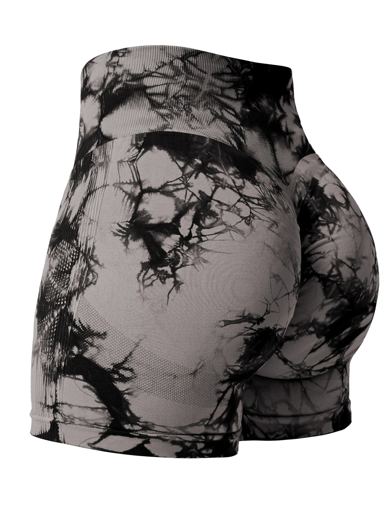 Tie Dye Shorts Woman Fitness Seamless Butt Lifting Shorts One Pieces Activewear Running Outdoors