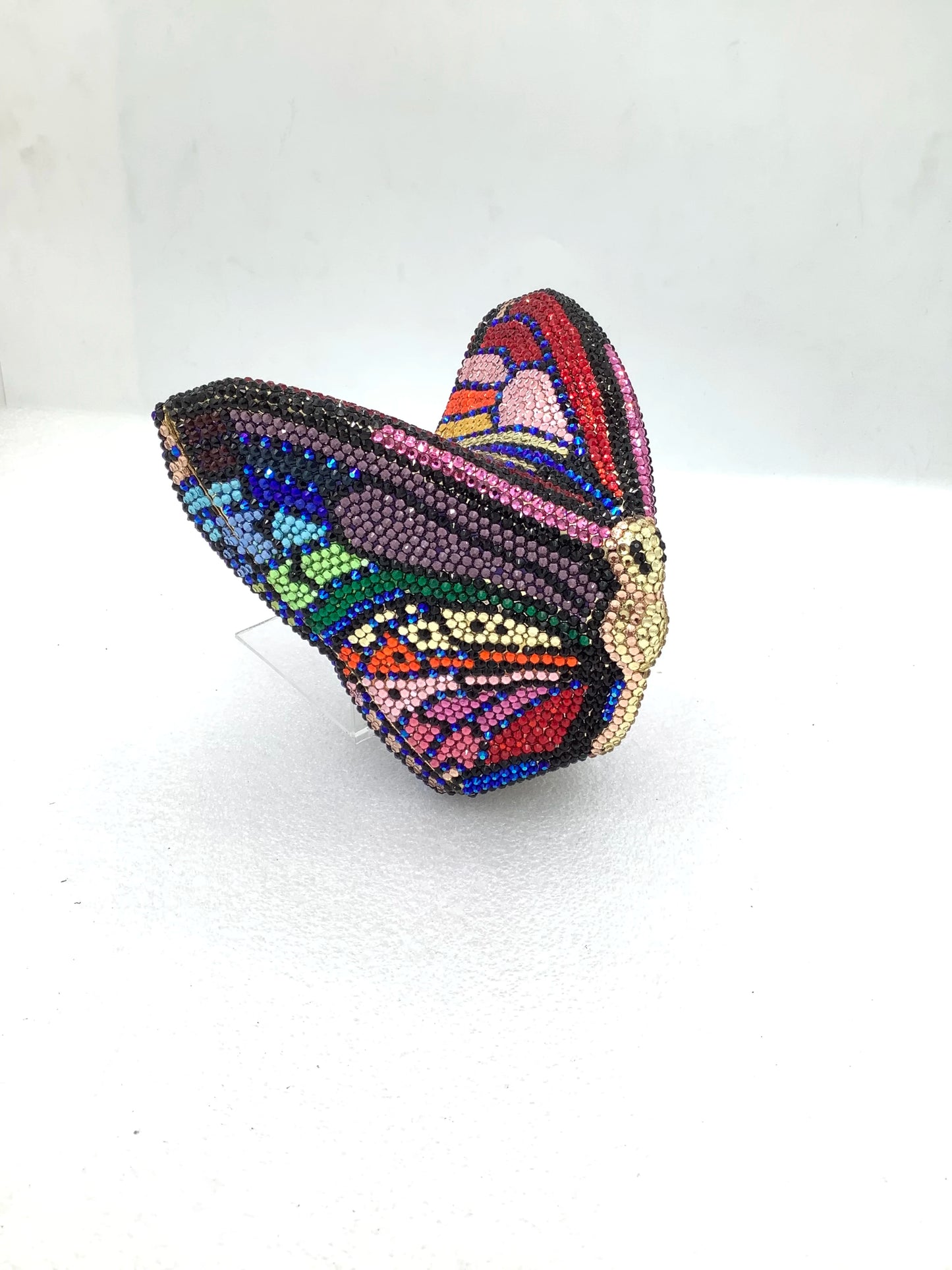 Women Butterfly Gems Evening Minaudiere Clutch Bags Women Crystals Purses and Handbags Bridal Wedding Purse Luxury Clutch Bag