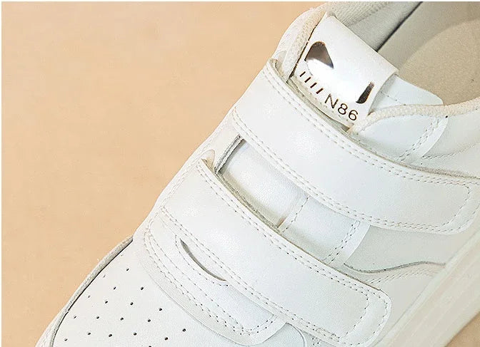 High quality 12cm Synthetic Genuine Leather Boot Ankle Platform Wedge High Brand Chunky Sneaker Shoes