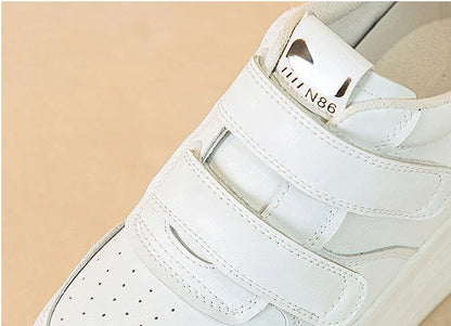 High quality 12cm Synthetic Genuine Leather Boot Ankle Platform Wedge High Brand Chunky Sneaker Shoes