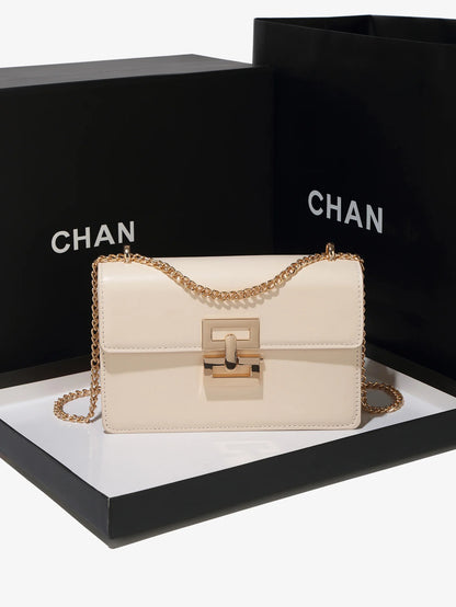 Belt decoration flip cover handbag crossbody bag