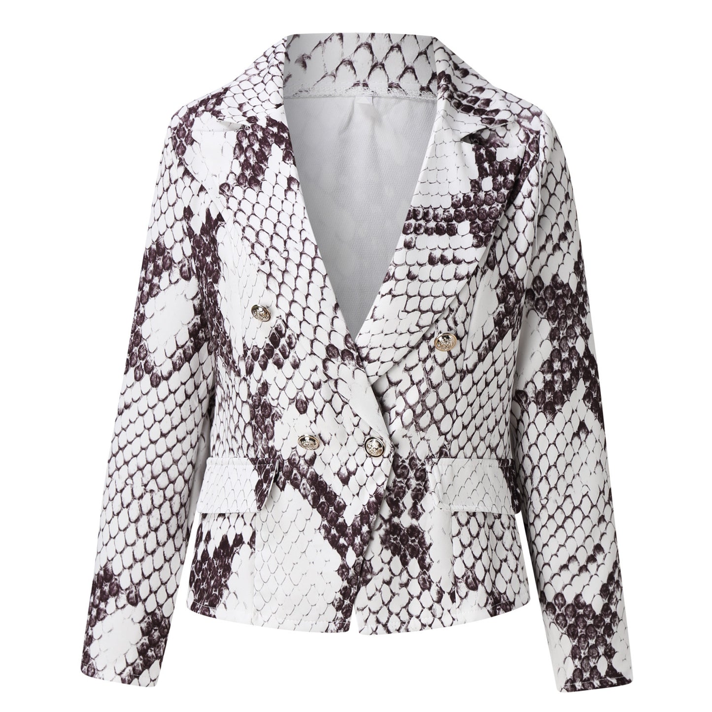 New In Outwears Printed Faux Wool Thin Coat Trench Jacket Ladies Long Overcoat Outwear Fashion Woman Blazer 2022 Abrigo Mujer