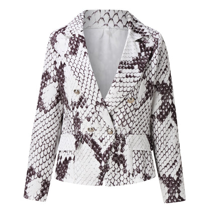 New In Outwears Printed Faux Wool Thin Coat Trench Jacket Ladies Long Overcoat Outwear Fashion Woman Blazer 2022 Abrigo Mujer