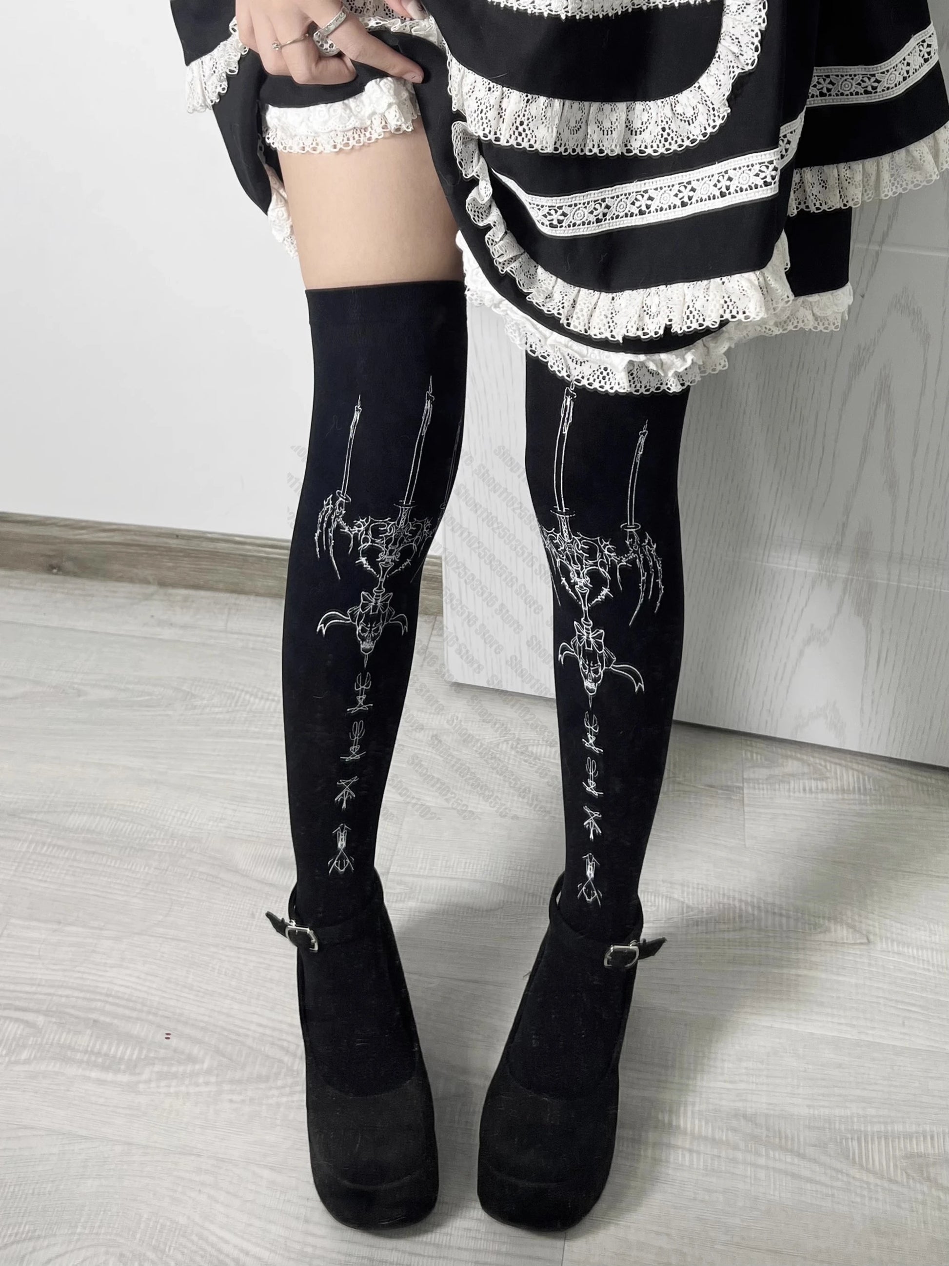 Goth cross Y2K Sweet Over Knee Long Nylon Calf Socks Thigh High Stockings 12 / One Size 13 / One Size 14 / One Size 12 / One Size-13 / One Size-14 / One Size-15 / One Size-16 / One Size-17 / One Size-18 / One Size-19 / One Size-4 / One Size-5 / One Size-6 / One Size-7 / One Size-8 / One Size-black / One Size-9 / One Size-10 / One Size-11 / One Size-C / One Size-B2 / One Size-B / One Size-A / One Size-D / One Size-1 / One Size-2 / One Size-3 / One Size-Khaki / One Size-White / One Size-