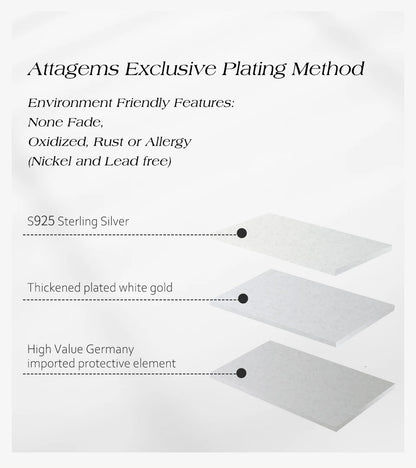 ATTAGEMS Classical Blue Sapphire Ring Cushion Cut 2.0ct DVVS1 Real 925 Sterling Silver For Women Engagement Wedding Fine Jewelry