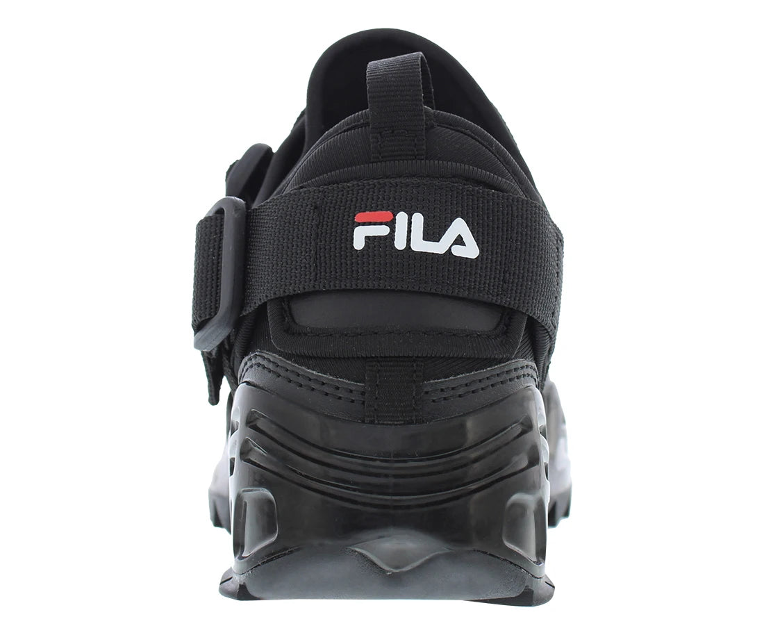 Fila Unit LE Womens Shoes Size 5, Color: Black/Black/White