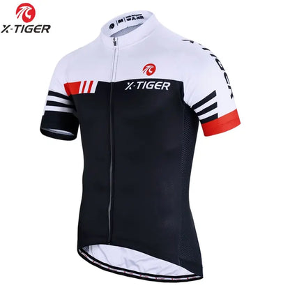 X-TIGER Summer Short Sleeve Pro Cycling Jersey Mountain Bicycle Clothing Racing Bike Jerseys