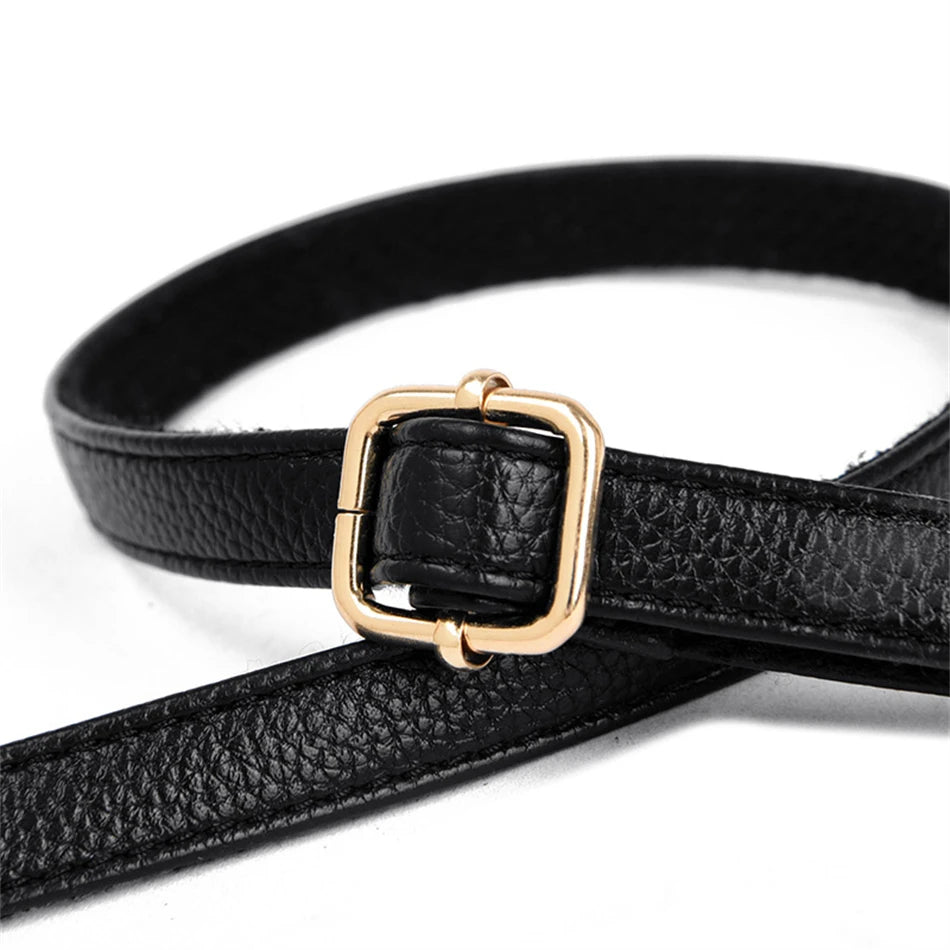 Ladies New Trendy Pu Leather Shoulder Bags Luxury Designer Simple Small Purse