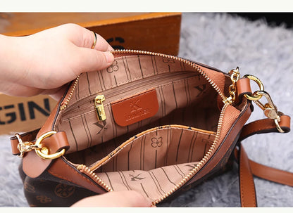 Light luxury brand women's bag fashionable, versatile and high-end handbag with large capacity