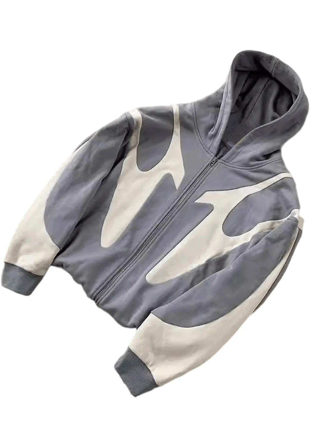 Zip Up Trendy Hoodies for Men Casual Overszie Y2K Hip Hop Streetwear Harajuku Jacket