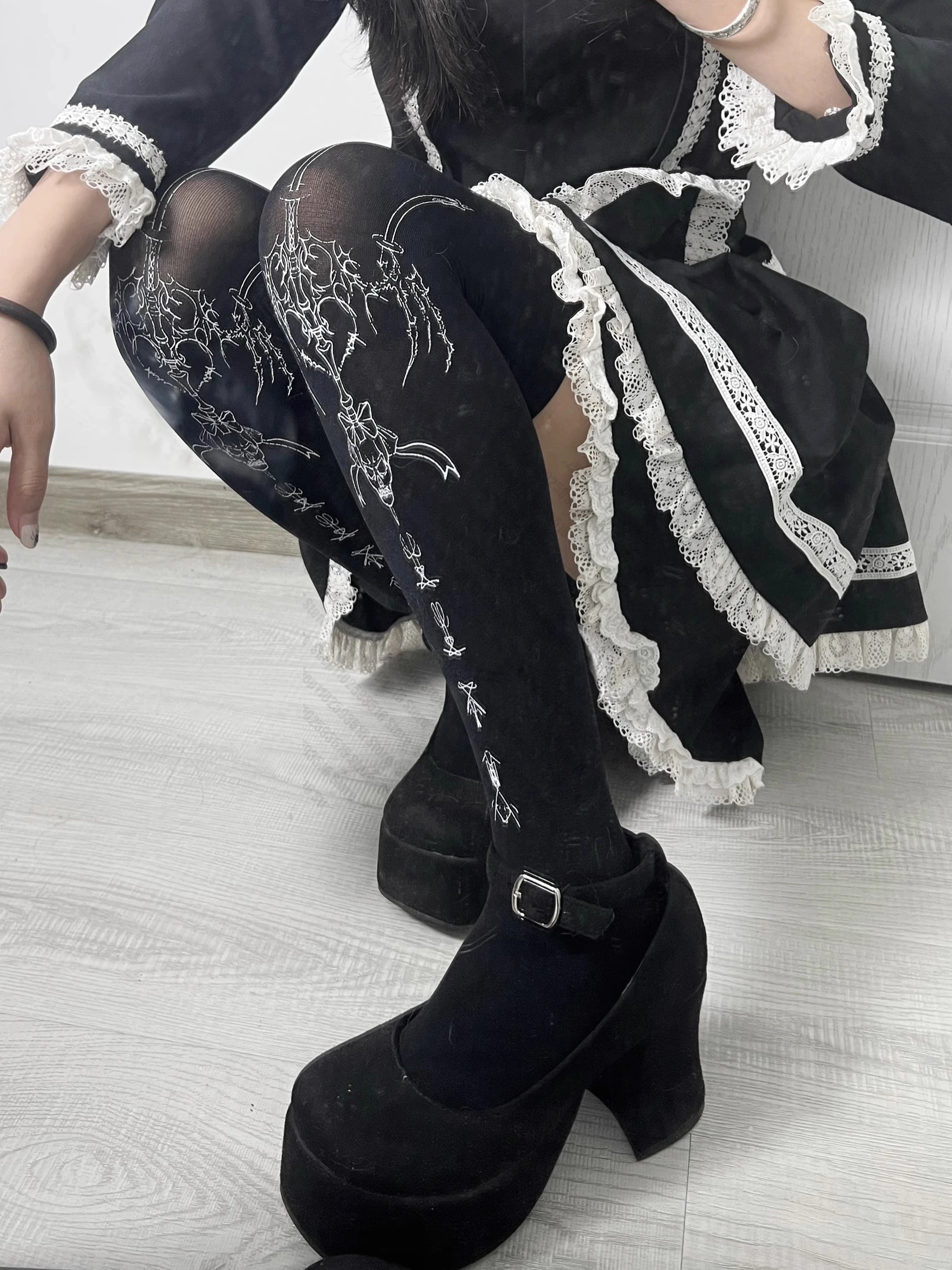 Goth cross Y2K Sweet Over Knee Long Nylon Calf Socks Thigh High Stockings 12 / One Size 13 / One Size 14 / One Size 12 / One Size-13 / One Size-14 / One Size-15 / One Size-16 / One Size-17 / One Size-18 / One Size-19 / One Size-4 / One Size-5 / One Size-6 / One Size-7 / One Size-8 / One Size-black / One Size-9 / One Size-10 / One Size-11 / One Size-C / One Size-B2 / One Size-B / One Size-A / One Size-D / One Size-1 / One Size-2 / One Size-3 / One Size-Khaki / One Size-White / One Size-