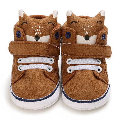 Casual And Fashionable Baby Cartoon Soft Soled Shoes 0-1 Year Old Walking Shoes