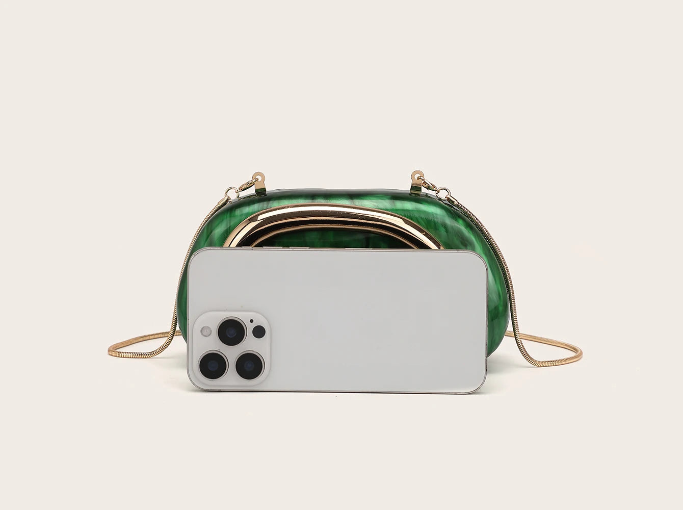 Luxury Evening Banquet Clutch Bag Bride Metal Shoulder Wedding Purse Party Crossbody Handbag