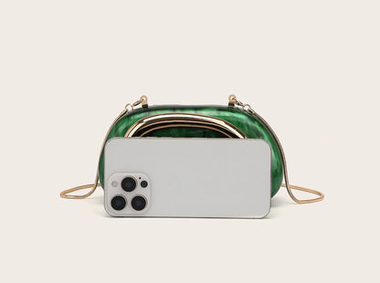 Luxury Evening Banquet Clutch Bag Bride Metal Shoulder Wedding Purse Party Crossbody Handbag