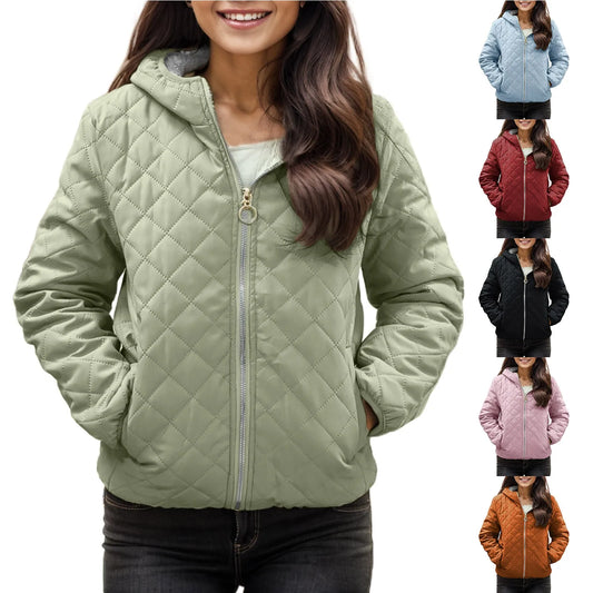 Casual Women'S Warm And Velvet Waist Tooling Jacket Lapel Coat