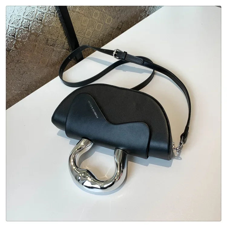 Solid Soft Shoulder Bag High Quality Bags for Women Hasp Interior Compartment Pu Women's Handbag