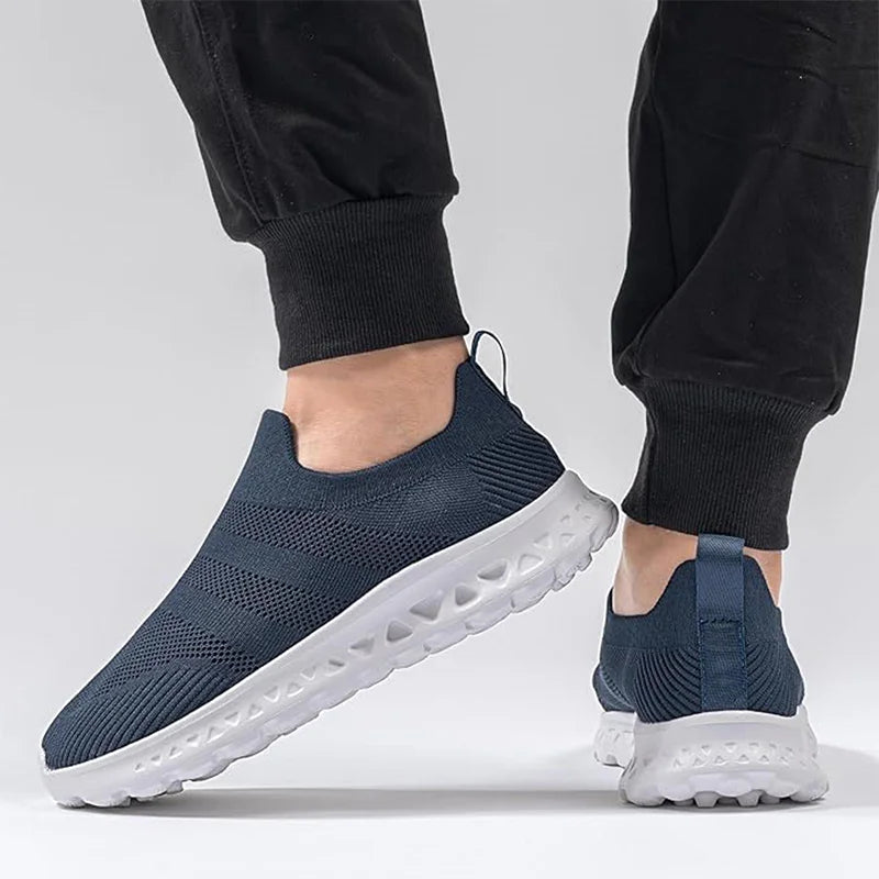 Men Slip On Casual Slip Ins Sneakers Outdoor Walking Running Shoes Non Slip