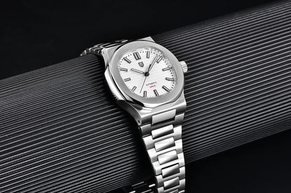 40MM Men's Watches Luxury Automatic Watch For Men Mechanical WristWatch Stainless Steel Sapphire glass