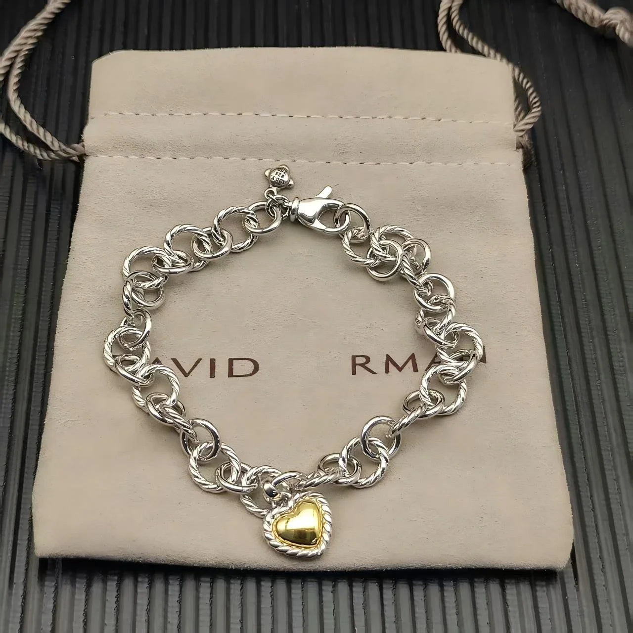 2025 New DY Bracelet Fashionable Simple Temperament Couple Bracelet Daily Wear Beaded Bracelet Men and Women Can Wear