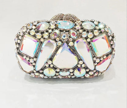 XIYUAN Big Stones Evening Purse Bags Rhinestone Wedding Gems Clutch Bag Bridal Clutches Women Diamonds