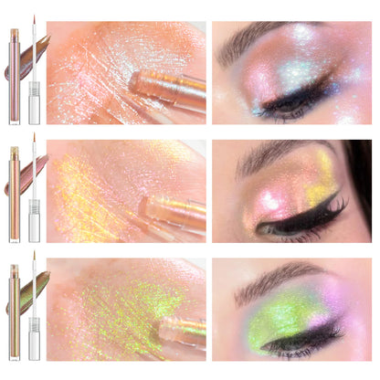3 Pcs Duochrome Eyeshadow Liquid Set High Pigment Waterproof set2-04-05-06