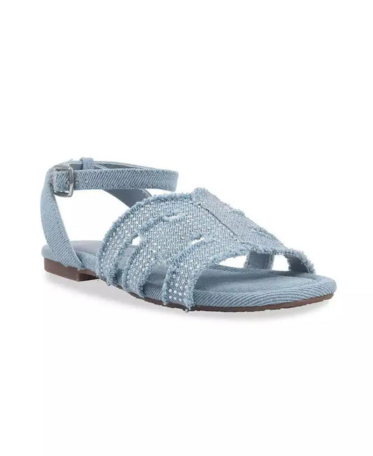 Sam Edelman | Little and Big Girls Bella Bay Denim Bay Sandals