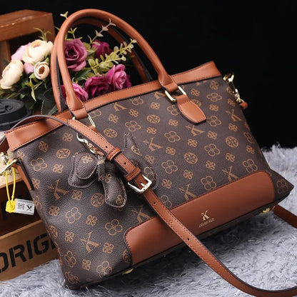 Light luxury brand women's bag fashionable, versatile and high-end handbag with large capacity