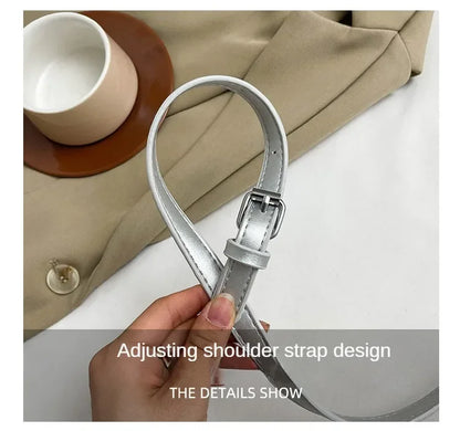 Solid Soft Shoulder Bag High Quality Bags for Women Hasp Interior Compartment Pu Women's Handbag