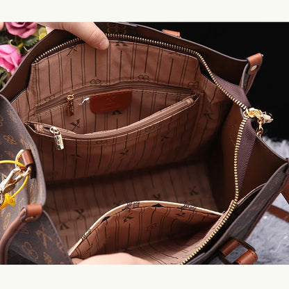 Light luxury brand women's bag fashionable and versatile single shoulder crossbody high-end handbag with large capacity