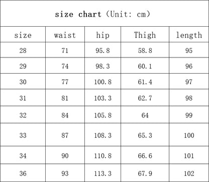 Men Naples Jeans British Styles Waist Buckle Casual Denim Pants