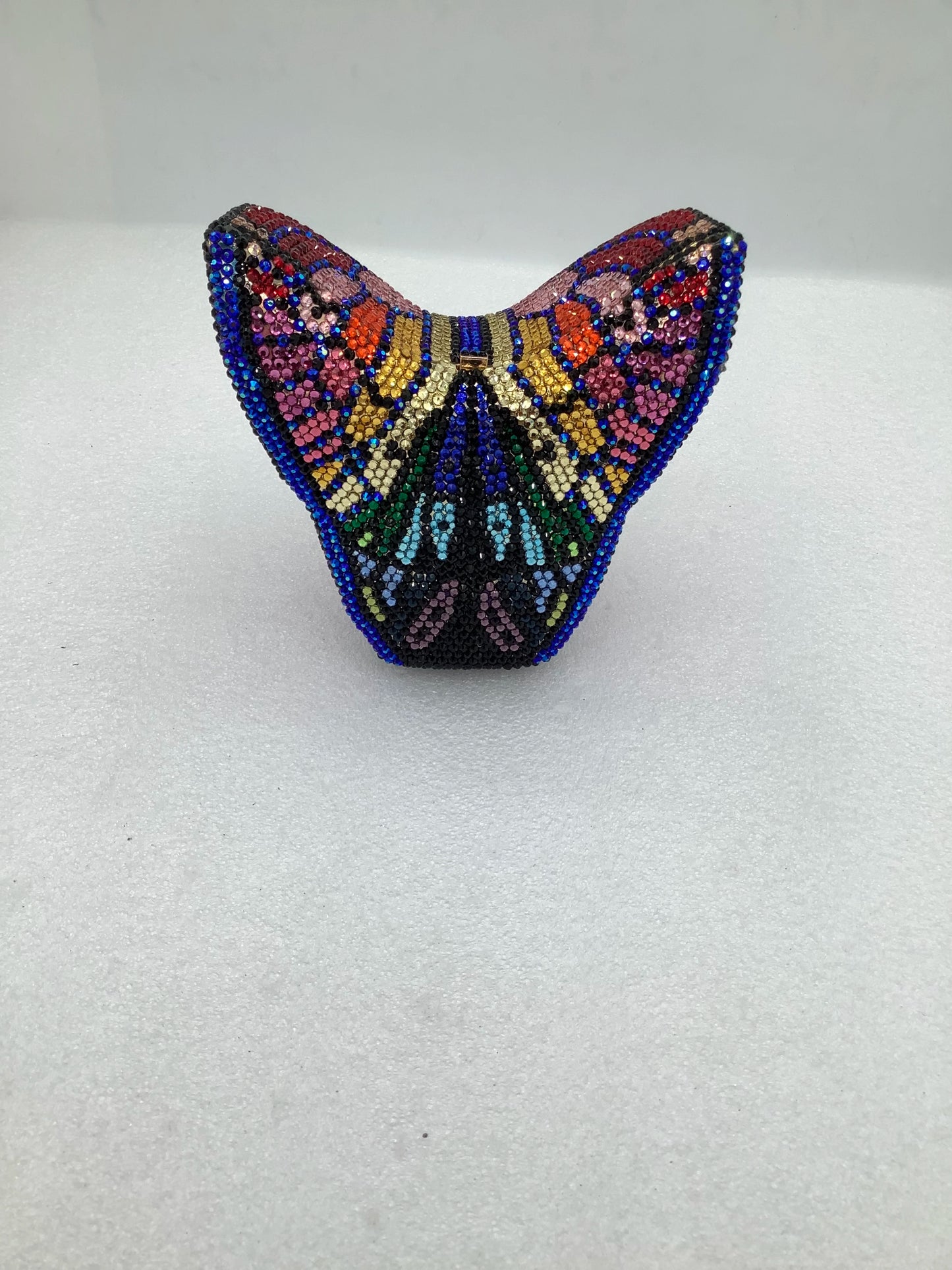 Women Butterfly Gems Evening Minaudiere Clutch Bags Women Crystals Purses and Handbags Bridal Wedding Purse Luxury Clutch Bag