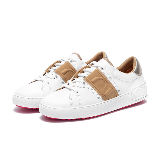 Women Casual Shoes White Flat Board Balance Technology Press Insole Comfort Sneakers