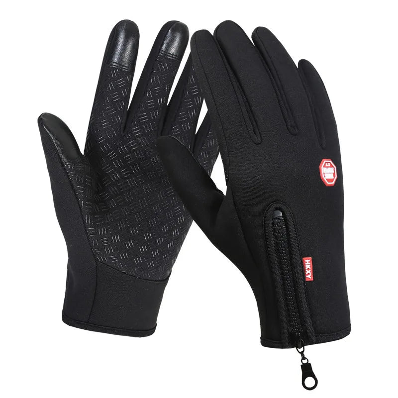 Thermal Winter Gloves For Men Women Touchscreen Warm Outdoor Cycling Driving Motorcycle Gloves Windproof Non-Slip Womens Gloves