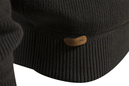 Patchwork Color Sweater for Men Zipper Cardigans High Quality Cotton Sweater