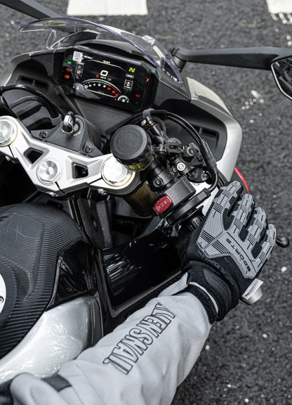 Cycling Gloves Tactical Gloves Thickened Pad Shockproof Breathable GEL Bike Motorcycle Winter Warmer Full Finger